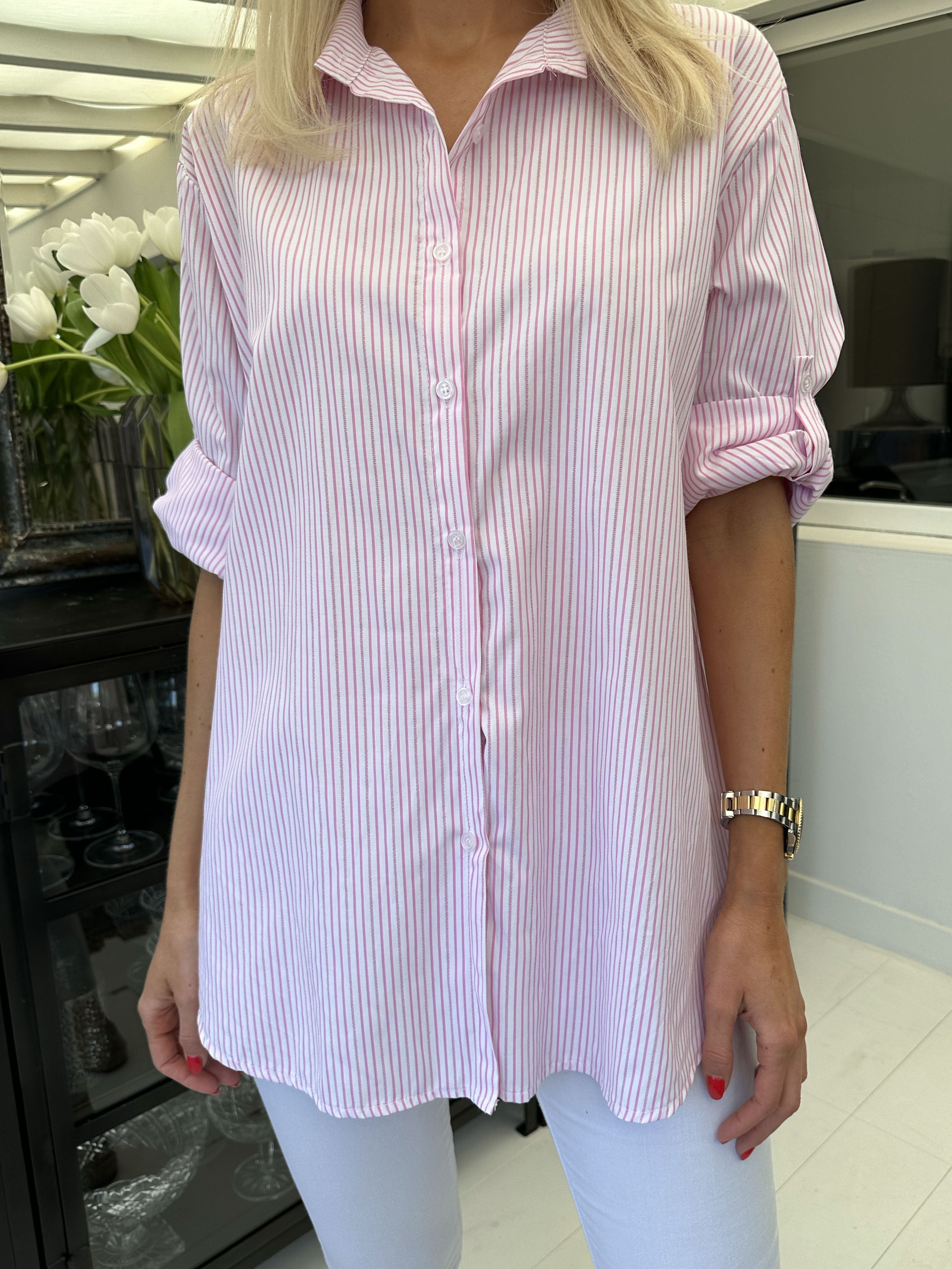 Johanne - Söt randig skjorta